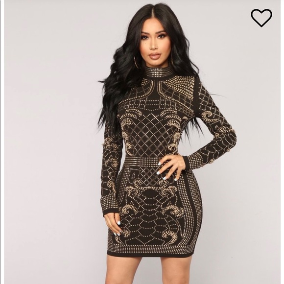 Fashion Nova Brightest Gem Dress - New with Tags - Picture 6 of 7